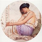 A Grecian Girl by John William Godward